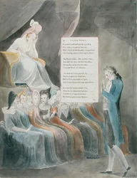 Design 32 pour A Long Story de The Poems of Thomas Gray, publié 1797-98
